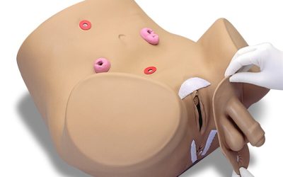 Simulador de cateterismo masculino y femenino para atención avanzada de pacientes (S230.10)